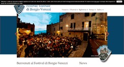 Desktop Screenshot of festivalverezzi.it